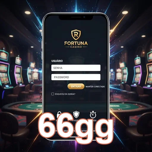 Ilustração de Explore jogos e recompensas VIP com 66gg