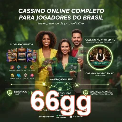 Ilustração de Acesse o cassino online 66gg com login rápido e fácil