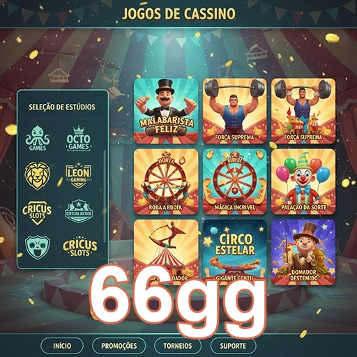 Ilustração de Explore a Plataforma de Jogos 66gg com Segurança e Tecnologia Avançada